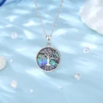 collier argent arbre de vie symbolique