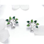 accessoire arbre de vie avec feuilles vertes