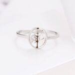 bague arbre de vie dorée