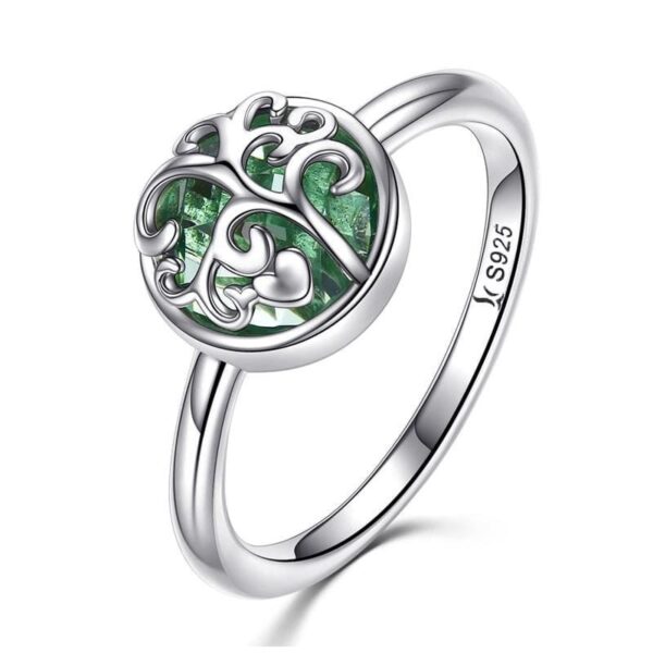 bague arbre de vie romantique