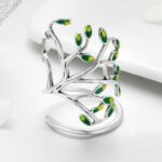 bague en argent arbre de vie