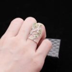 bague en argent arbre de vie original