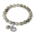 bracelet arbre de vie pierre labradorite