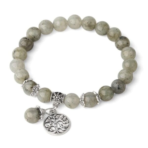 bracelet arbre de vie pierre labradorite