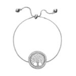 bracelet arbre de vie plaqué argent